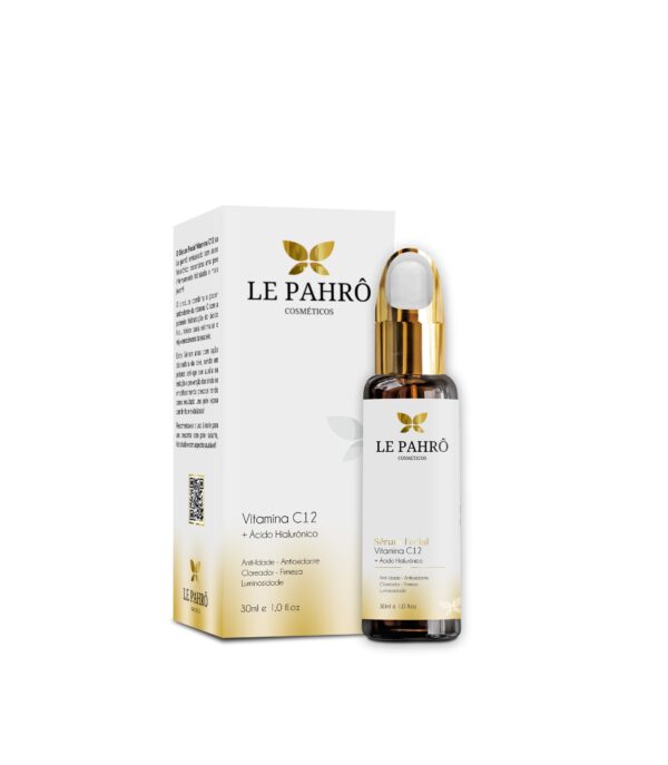 Serum Facial Vitamina C12+ ácido Hialuronico 30ML